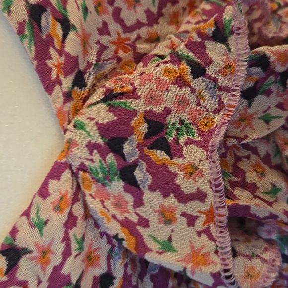 Chic Floral Maxi Dress in Pink and Purple New - Picture 12 of 17